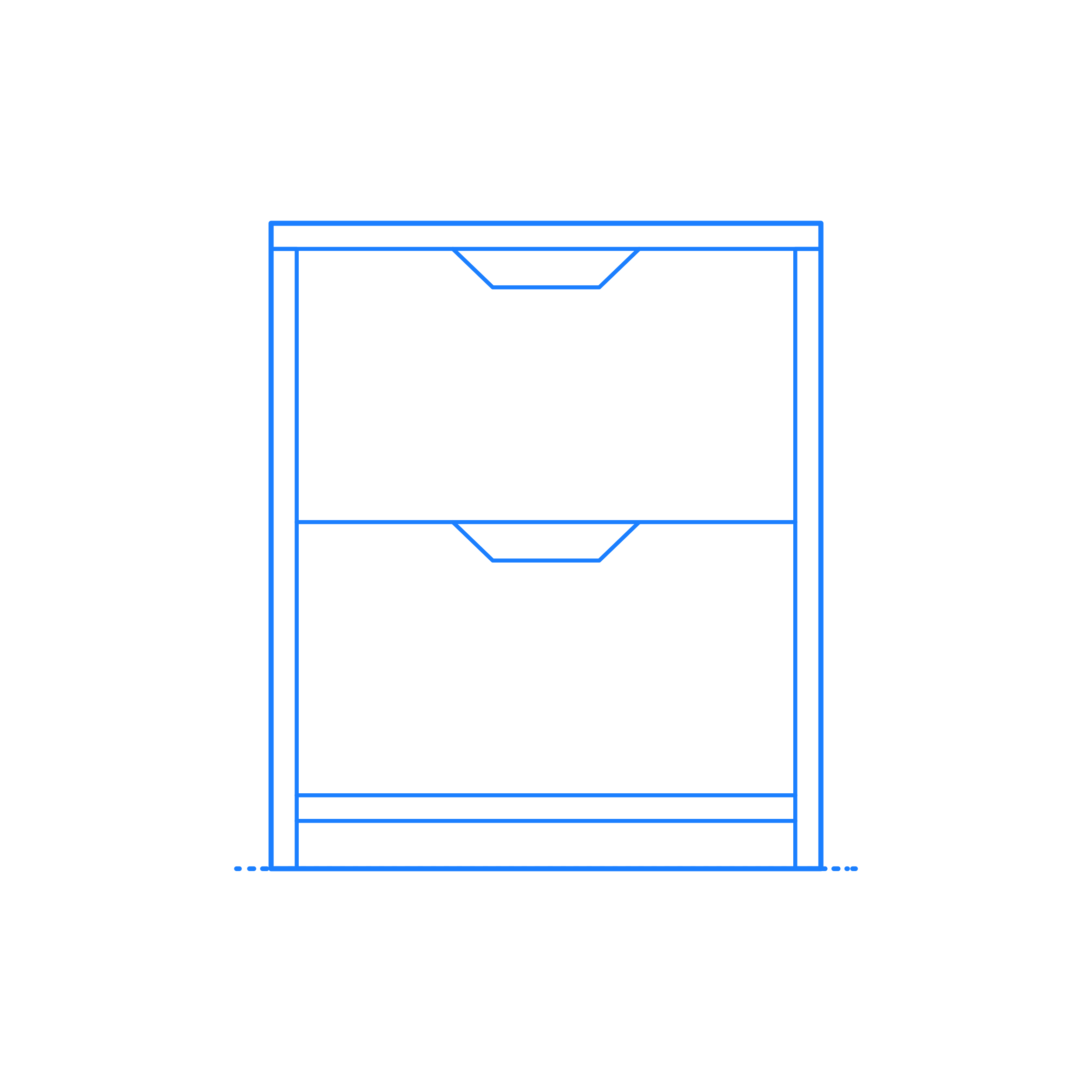 Furniture Nightstands Ikea Askvoll 2 Drawer Chest Sticker Outline Svg File Free Vectors